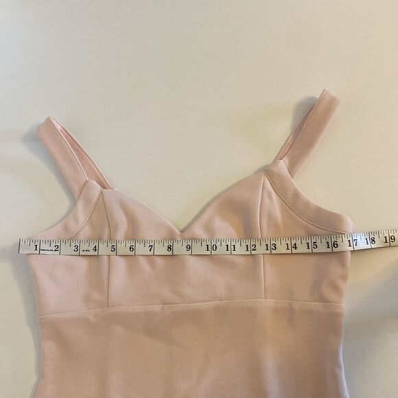 Guess Pastel Pink Bodycon Mini Dress Size Large - Picture 12 of 15